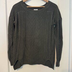 BP Olive Green Cotton Sweater - S